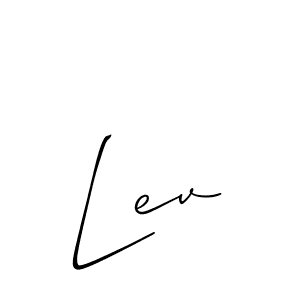 Best and Professional Signature Style for Lev. Allison_Script Best Signature Style Collection. Lev signature style 2 images and pictures png