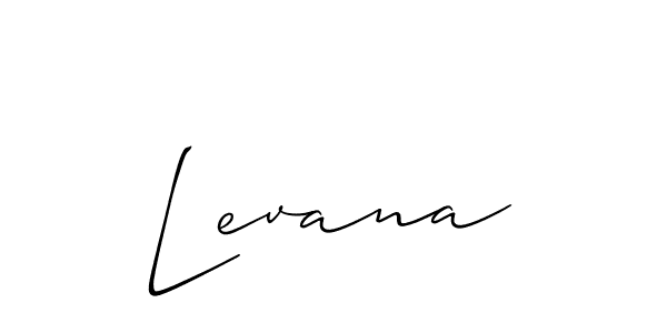 Make a beautiful signature design for name Levana. Use this online signature maker to create a handwritten signature for free. Levana signature style 2 images and pictures png