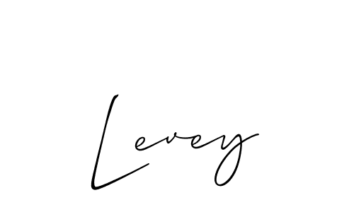 Make a short Levey signature style. Manage your documents anywhere anytime using Allison_Script. Create and add eSignatures, submit forms, share and send files easily. Levey signature style 2 images and pictures png