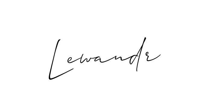 Best and Professional Signature Style for Lewandr. Allison_Script Best Signature Style Collection. Lewandr signature style 2 images and pictures png
