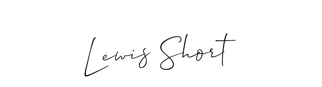 This is the best signature style for the Lewis Short name. Also you like these signature font (Allison_Script). Mix name signature. Lewis Short signature style 2 images and pictures png