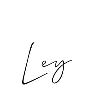 How to make Ley name signature. Use Allison_Script style for creating short signs online. This is the latest handwritten sign. Ley signature style 2 images and pictures png