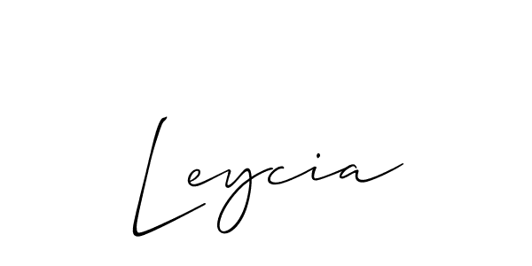 You should practise on your own different ways (Allison_Script) to write your name (Leycia) in signature. don't let someone else do it for you. Leycia signature style 2 images and pictures png