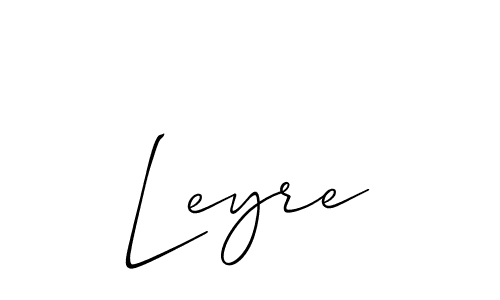 Also You can easily find your signature by using the search form. We will create Leyre name handwritten signature images for you free of cost using Allison_Script sign style. Leyre signature style 2 images and pictures png