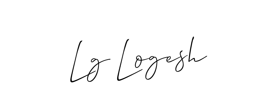 This is the best signature style for the Lg Logesh name. Also you like these signature font (Allison_Script). Mix name signature. Lg Logesh signature style 2 images and pictures png
