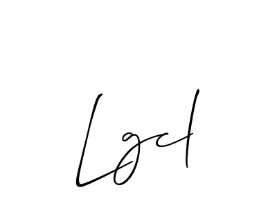 How to make Lgcl name signature. Use Allison_Script style for creating short signs online. This is the latest handwritten sign. Lgcl signature style 2 images and pictures png