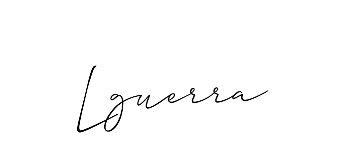 Make a beautiful signature design for name Lguerra. Use this online signature maker to create a handwritten signature for free. Lguerra signature style 2 images and pictures png