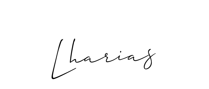 This is the best signature style for the Lharias name. Also you like these signature font (Allison_Script). Mix name signature. Lharias signature style 2 images and pictures png