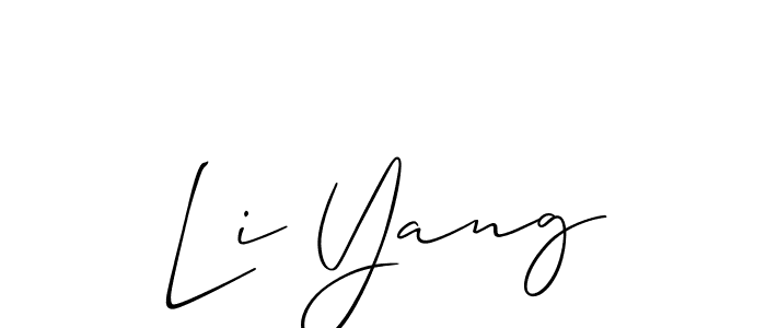 Once you've used our free online signature maker to create your best signature Allison_Script style, it's time to enjoy all of the benefits that Li Yang name signing documents. Li Yang signature style 2 images and pictures png