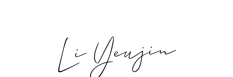 You can use this online signature creator to create a handwritten signature for the name Li Yeujin. This is the best online autograph maker. Li Yeujin signature style 2 images and pictures png