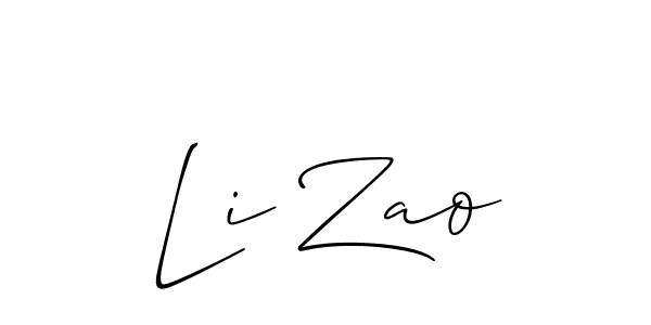 See photos of Li Zao official signature by Spectra . Check more albums & portfolios. Read reviews & check more about Allison_Script font. Li Zao signature style 2 images and pictures png