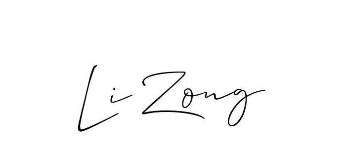 See photos of Li Zong official signature by Spectra . Check more albums & portfolios. Read reviews & check more about Allison_Script font. Li Zong signature style 2 images and pictures png