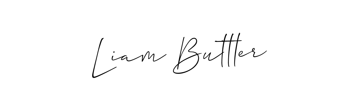 This is the best signature style for the Liam Buttler name. Also you like these signature font (Allison_Script). Mix name signature. Liam Buttler signature style 2 images and pictures png