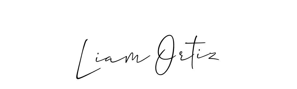 Similarly Allison_Script is the best handwritten signature design. Signature creator online .You can use it as an online autograph creator for name Liam Ortiz. Liam Ortiz signature style 2 images and pictures png