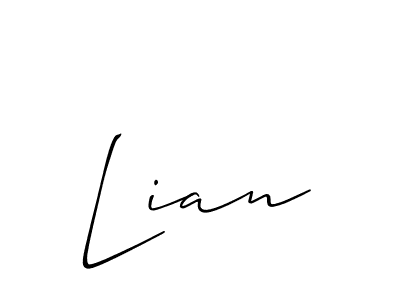 Check out images of Autograph of Lian name. Actor Lian Signature Style. Allison_Script is a professional sign style online. Lian signature style 2 images and pictures png