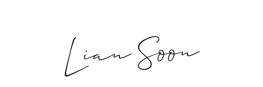 See photos of Lian Soon official signature by Spectra . Check more albums & portfolios. Read reviews & check more about Allison_Script font. Lian Soon signature style 2 images and pictures png