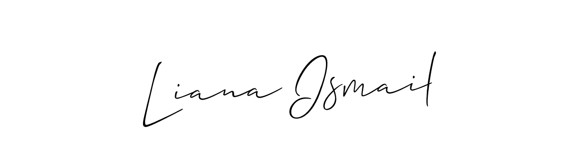 You can use this online signature creator to create a handwritten signature for the name Liana Ismail. This is the best online autograph maker. Liana Ismail signature style 2 images and pictures png