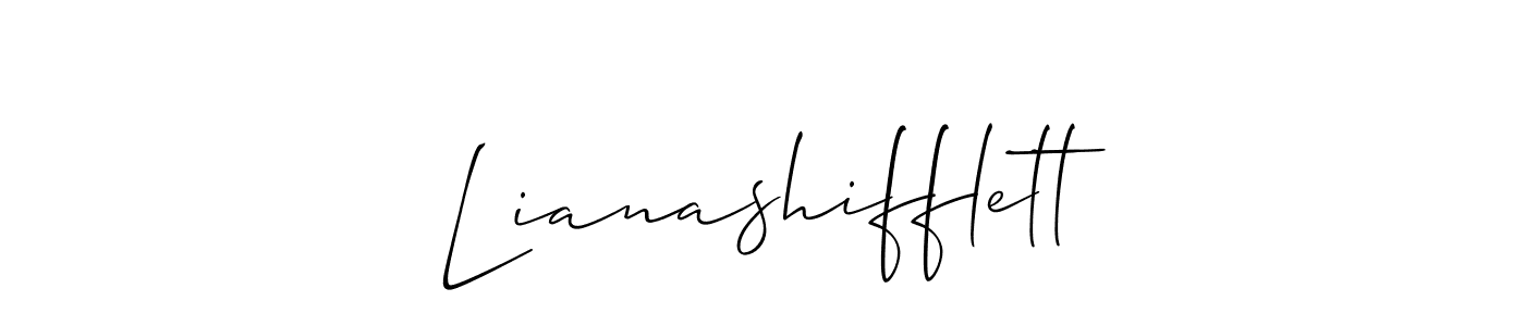Here are the top 10 professional signature styles for the name Lianashifflett. These are the best autograph styles you can use for your name. Lianashifflett signature style 2 images and pictures png