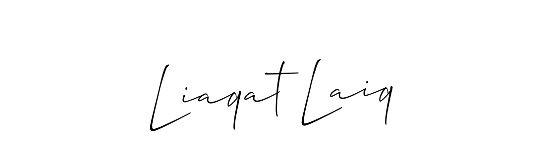 Here are the top 10 professional signature styles for the name Liaqat Laiq. These are the best autograph styles you can use for your name. Liaqat Laiq signature style 2 images and pictures png