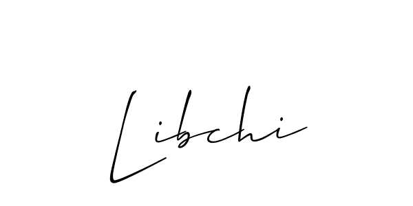 How to make Libchi name signature. Use Allison_Script style for creating short signs online. This is the latest handwritten sign. Libchi signature style 2 images and pictures png