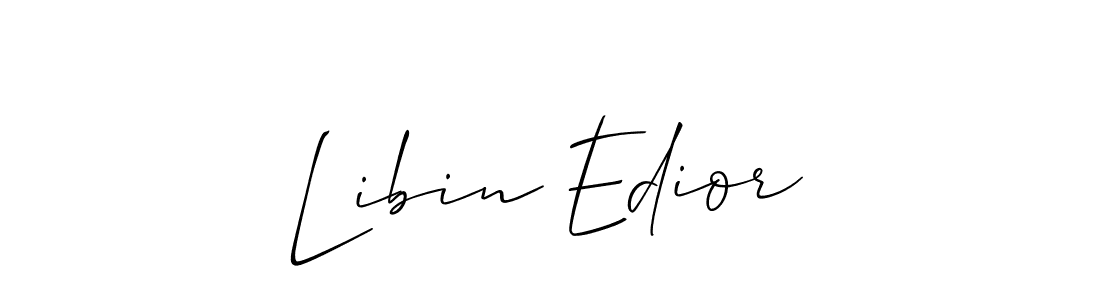 Make a short Libin Edior signature style. Manage your documents anywhere anytime using Allison_Script. Create and add eSignatures, submit forms, share and send files easily. Libin Edior signature style 2 images and pictures png