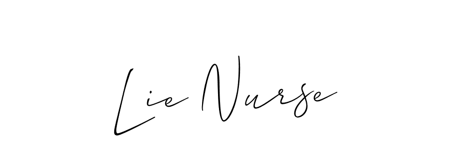 Make a short Lie Nurse signature style. Manage your documents anywhere anytime using Allison_Script. Create and add eSignatures, submit forms, share and send files easily. Lie Nurse signature style 2 images and pictures png