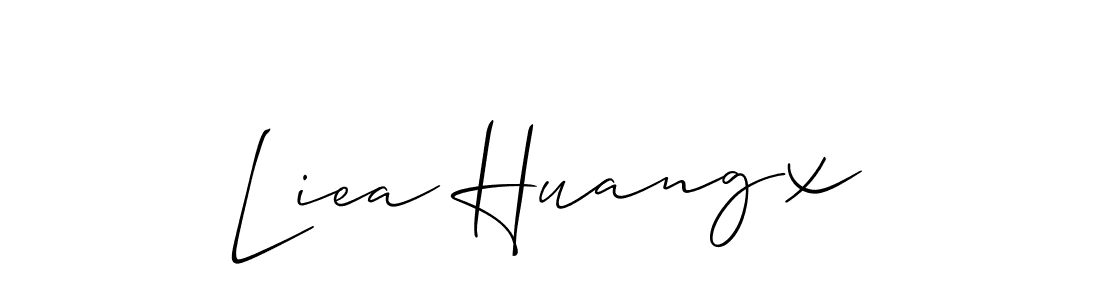 Make a beautiful signature design for name Liea Huangx. Use this online signature maker to create a handwritten signature for free. Liea Huangx signature style 2 images and pictures png