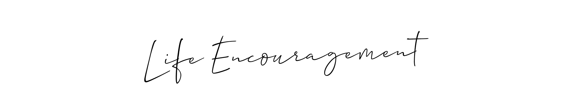 Make a beautiful signature design for name Life Encouragement. Use this online signature maker to create a handwritten signature for free. Life Encouragement signature style 2 images and pictures png