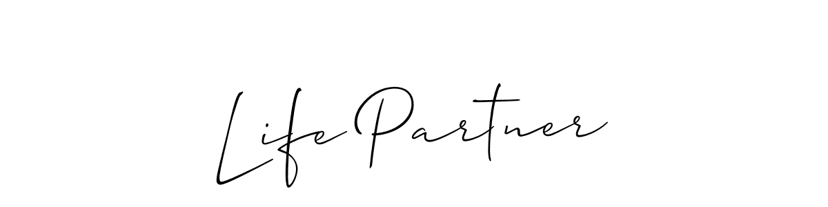 Make a beautiful signature design for name Life Partner. Use this online signature maker to create a handwritten signature for free. Life Partner signature style 2 images and pictures png