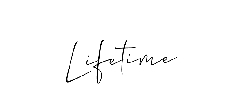 Best and Professional Signature Style for Lifetime. Allison_Script Best Signature Style Collection. Lifetime signature style 2 images and pictures png