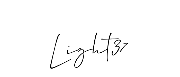 Best and Professional Signature Style for Light37. Allison_Script Best Signature Style Collection. Light37 signature style 2 images and pictures png