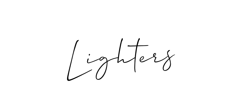 Make a beautiful signature design for name Lighters. Use this online signature maker to create a handwritten signature for free. Lighters signature style 2 images and pictures png