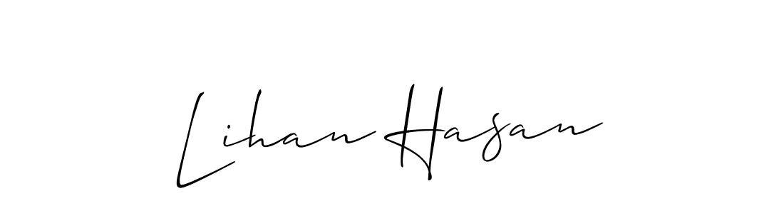 Once you've used our free online signature maker to create your best signature Allison_Script style, it's time to enjoy all of the benefits that Lihan Hasan name signing documents. Lihan Hasan signature style 2 images and pictures png