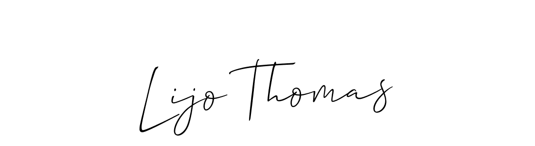 Similarly Allison_Script is the best handwritten signature design. Signature creator online .You can use it as an online autograph creator for name Lijo Thomas. Lijo Thomas signature style 2 images and pictures png