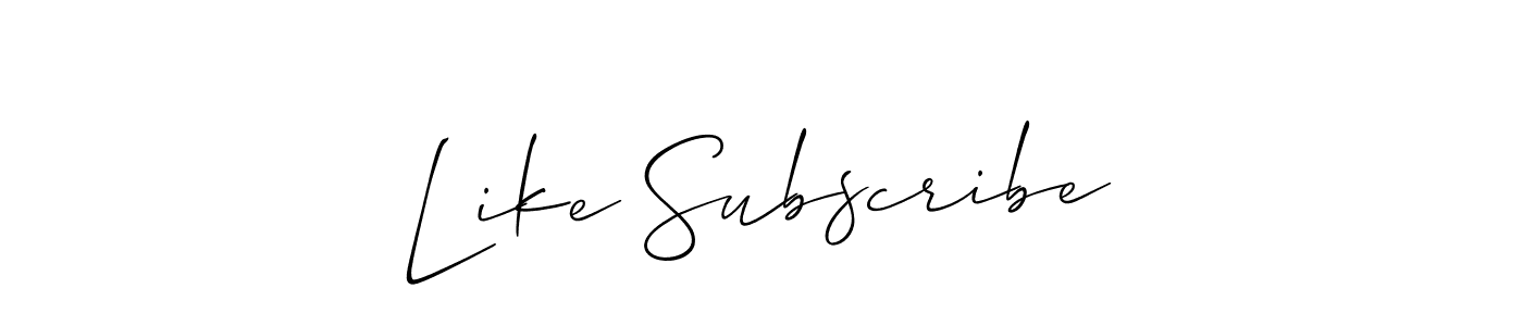 Here are the top 10 professional signature styles for the name Like Subscribe. These are the best autograph styles you can use for your name. Like Subscribe signature style 2 images and pictures png