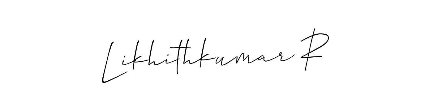 See photos of Likhithkumar R official signature by Spectra . Check more albums & portfolios. Read reviews & check more about Allison_Script font. Likhithkumar R signature style 2 images and pictures png