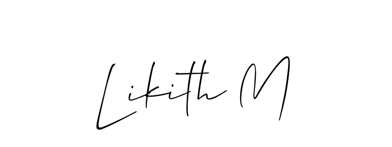 Here are the top 10 professional signature styles for the name Likith M. These are the best autograph styles you can use for your name. Likith M signature style 2 images and pictures png