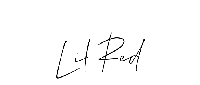 Here are the top 10 professional signature styles for the name Lil Red. These are the best autograph styles you can use for your name. Lil Red signature style 2 images and pictures png