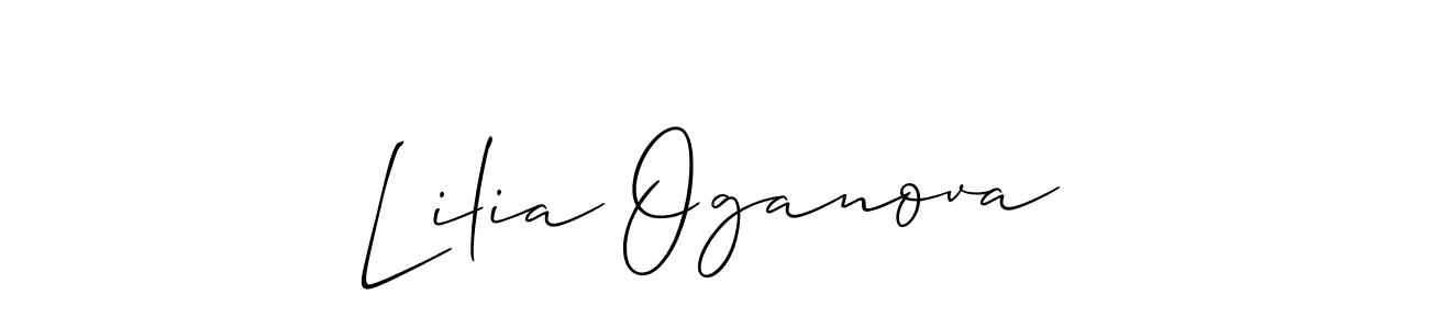 Check out images of Autograph of Lilia Oganova name. Actor Lilia Oganova Signature Style. Allison_Script is a professional sign style online. Lilia Oganova signature style 2 images and pictures png