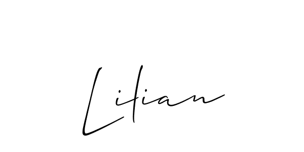 Similarly Allison_Script is the best handwritten signature design. Signature creator online .You can use it as an online autograph creator for name Lilian. Lilian signature style 2 images and pictures png