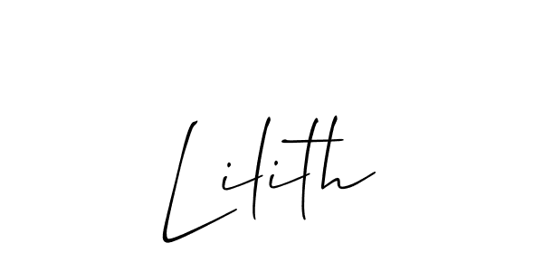 Make a short Lilith signature style. Manage your documents anywhere anytime using Allison_Script. Create and add eSignatures, submit forms, share and send files easily. Lilith signature style 2 images and pictures png