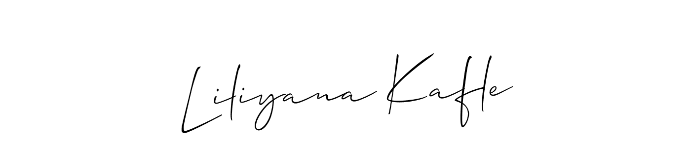 Here are the top 10 professional signature styles for the name Liliyana Kafle. These are the best autograph styles you can use for your name. Liliyana Kafle signature style 2 images and pictures png