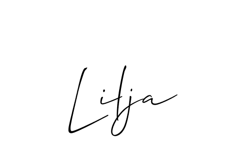 Once you've used our free online signature maker to create your best signature Allison_Script style, it's time to enjoy all of the benefits that Lilja name signing documents. Lilja signature style 2 images and pictures png