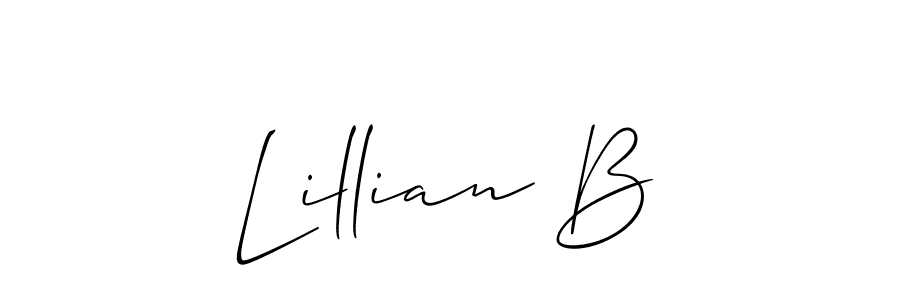Here are the top 10 professional signature styles for the name Lillian B. These are the best autograph styles you can use for your name. Lillian B signature style 2 images and pictures png