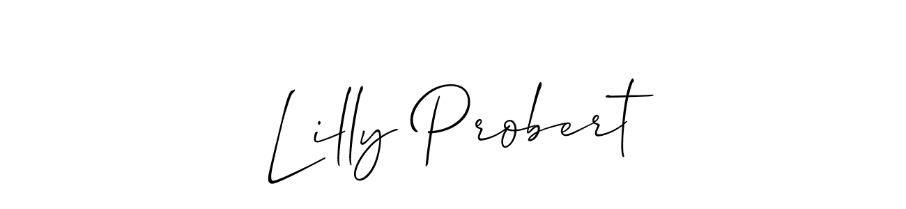 Here are the top 10 professional signature styles for the name Lilly Probert. These are the best autograph styles you can use for your name. Lilly Probert signature style 2 images and pictures png