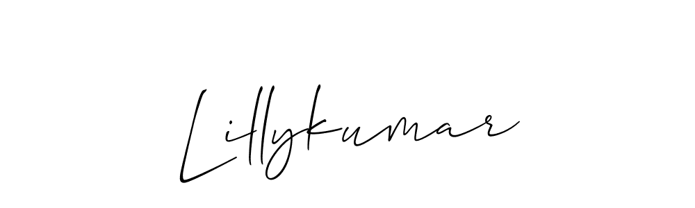 Check out images of Autograph of Lillykumar name. Actor Lillykumar Signature Style. Allison_Script is a professional sign style online. Lillykumar signature style 2 images and pictures png