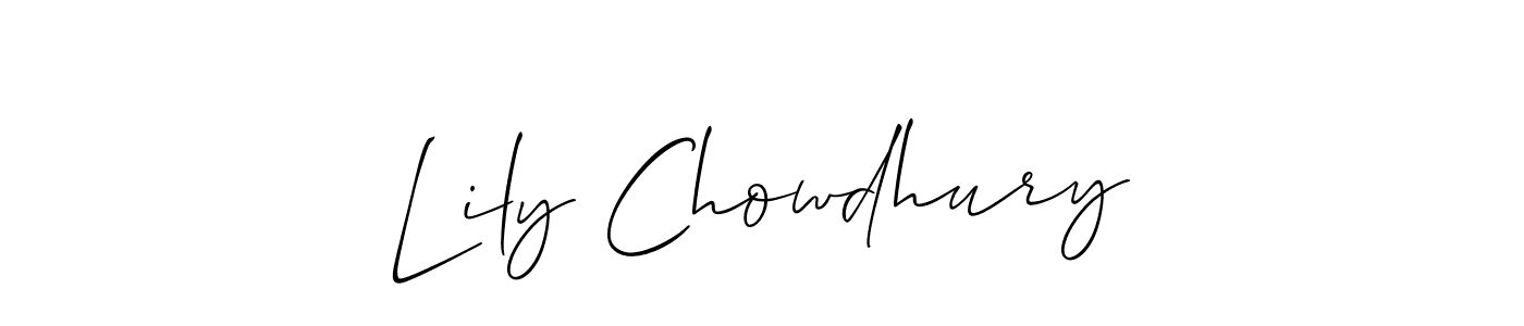 Best and Professional Signature Style for Lily Chowdhury. Allison_Script Best Signature Style Collection. Lily Chowdhury signature style 2 images and pictures png