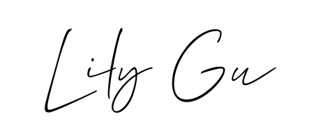 Master the art of signing with Lily Gu written in fluent Allison_Script script. A great template to practice and refine your handwriting. Lily Gu signature style 2 images and pictures png