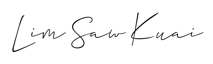 Get an exclusive digital autograph for Lim Saw Kuai. The Allison_Script typeface captures the charm of real penmanship on paper. Lim Saw Kuai signature style 2 images and pictures png