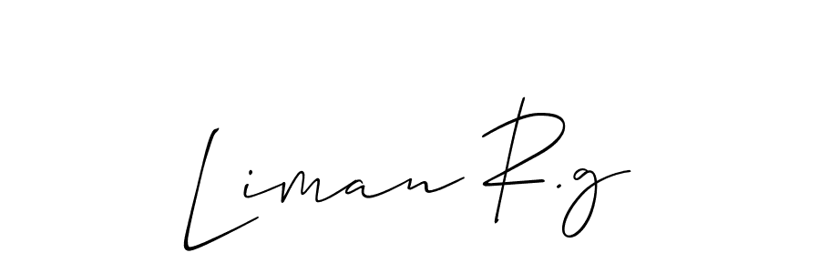 Make a beautiful signature design for name Liman R.g. Use this online signature maker to create a handwritten signature for free. Liman R.g signature style 2 images and pictures png